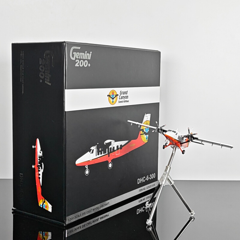 Geminijets G2Sce1039 1:200 Grand Canyon Scenic Airlines Dhc-6-300 N142Sa Geminijets G2Sce1039 1:200 Grand Canyon Scenic Airlines Dhc-6-300 N142Sa