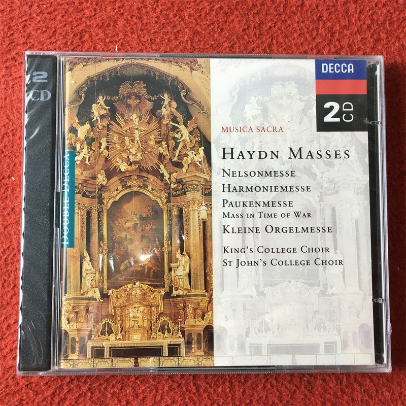 Haydn Royal Academy Choir St. John's Academy Choir Mass Settings 2Cd Om Edition Unopened