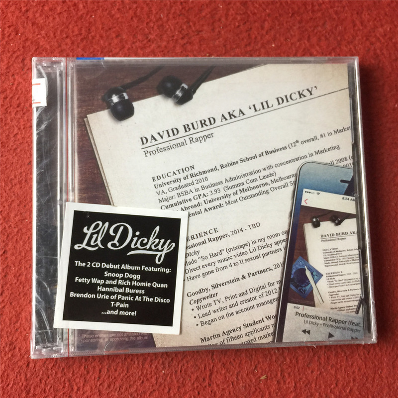 Unopened Hip Hop Lil Dicky Professional Rapper