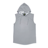 Баскетбольная форма, штаны, спортивная футбольная форма, быстросохнущий жилет без рукавов для тренировок с капюшоном для спортзала, для бега