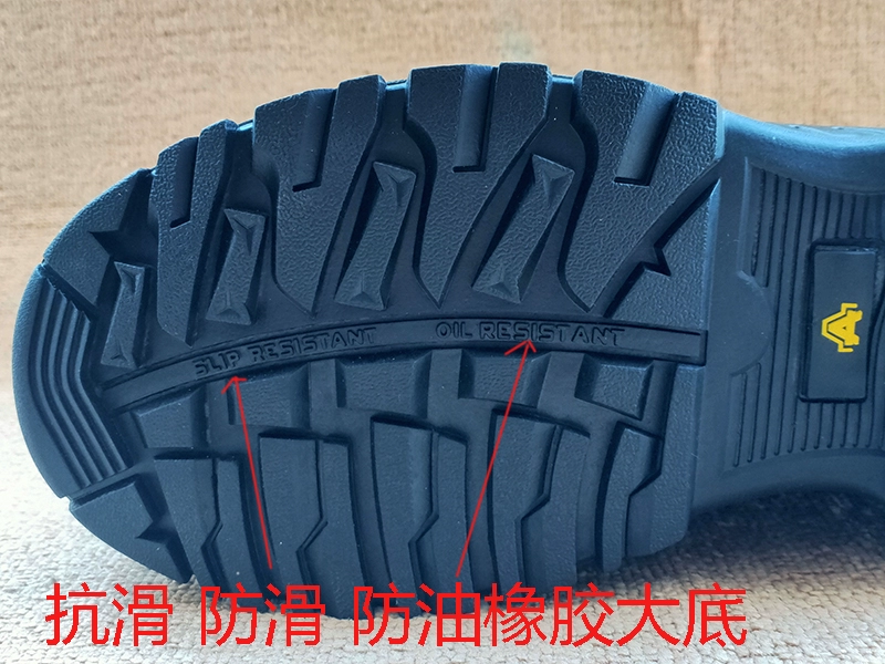 Rò rỉ không thấm nước lớp da đầu tiên giày dụng cụ Thinsulate giày mũi thép cao cấp buộc dây giày bảo hiểm lao động da thật giày bảo hộ lao động giày bảo hộ hans hs60 giay bao ho the thao
