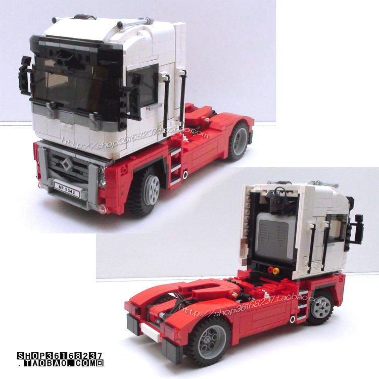 Lego Lego Creative Building Tuenault 4X2 traektoriyali yuk mashinasi (siz PF qismidagi masofadan boshqarish pultini qo'shishingiz mumkin)