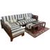 Khăn sofa Trung Quốc hiện đại tùy chỉnh Đệm sofa gỗ rắn Đệm chống trượt Địa Trung Hải / vỏ gối Ghế dài hình chữ L - Ghế đệm / đệm Sofa