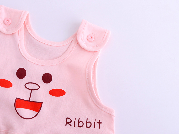 Quần áo mùa hè, quần áo mỏng, quần áo trẻ sơ sinh, onesies em bé, bông không tay, romper phim hoạt hình, bộ đồ ngủ, nam giới và phụ nữ, em bé