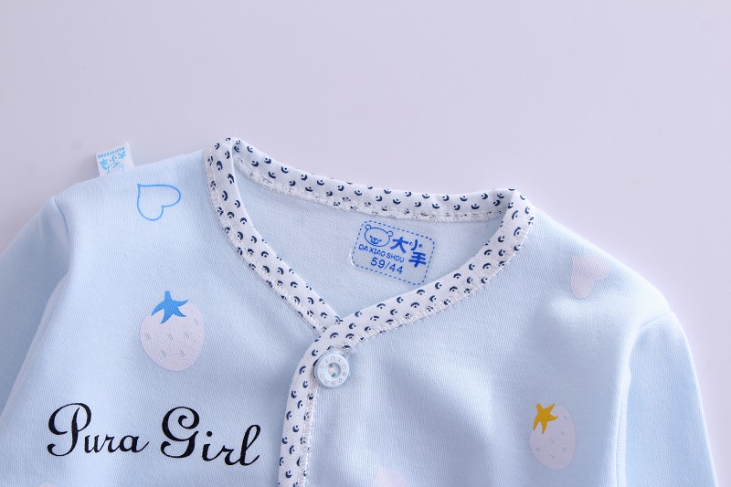 Quần áo sơ sinh tu sĩ quần áo cotton mùa thu quần áo mùa thu bé sơ sinh quần lót trẻ sơ sinh 0-1 quần áo đồ bộ cho bé