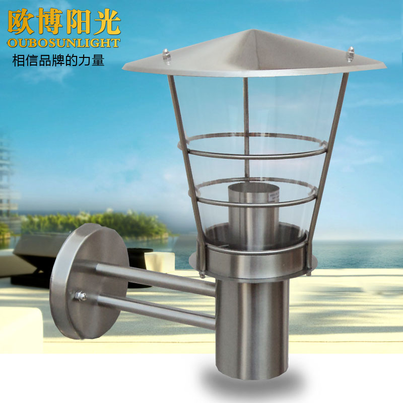 Wall stainless steel wall light garden light outdoor waterproof light modern minimalist balcony light landscape light walkway light street light