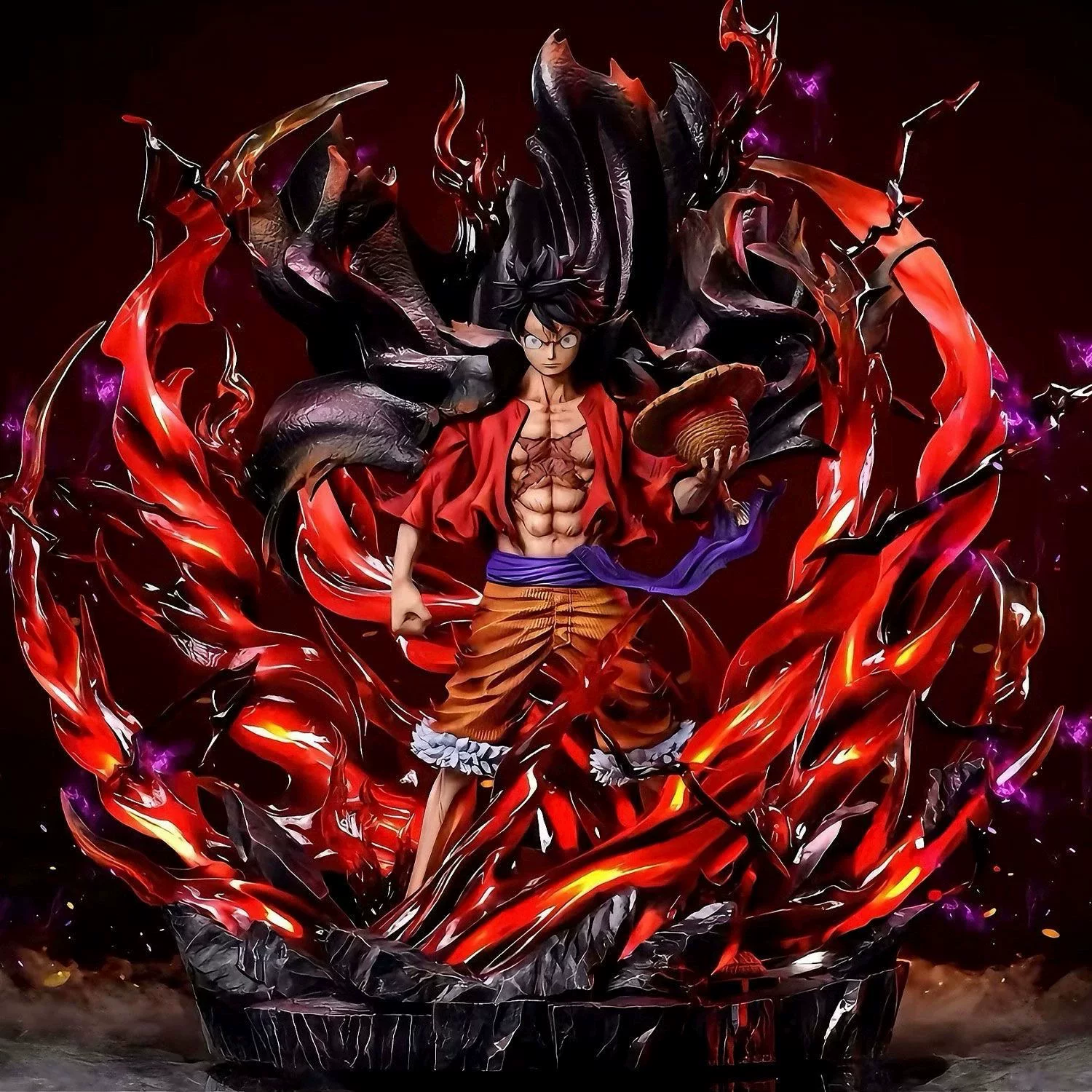 [Готовые запасы] TH Tianhui One Piece Luffy Overlord color figure GK украшение стильная игрушка