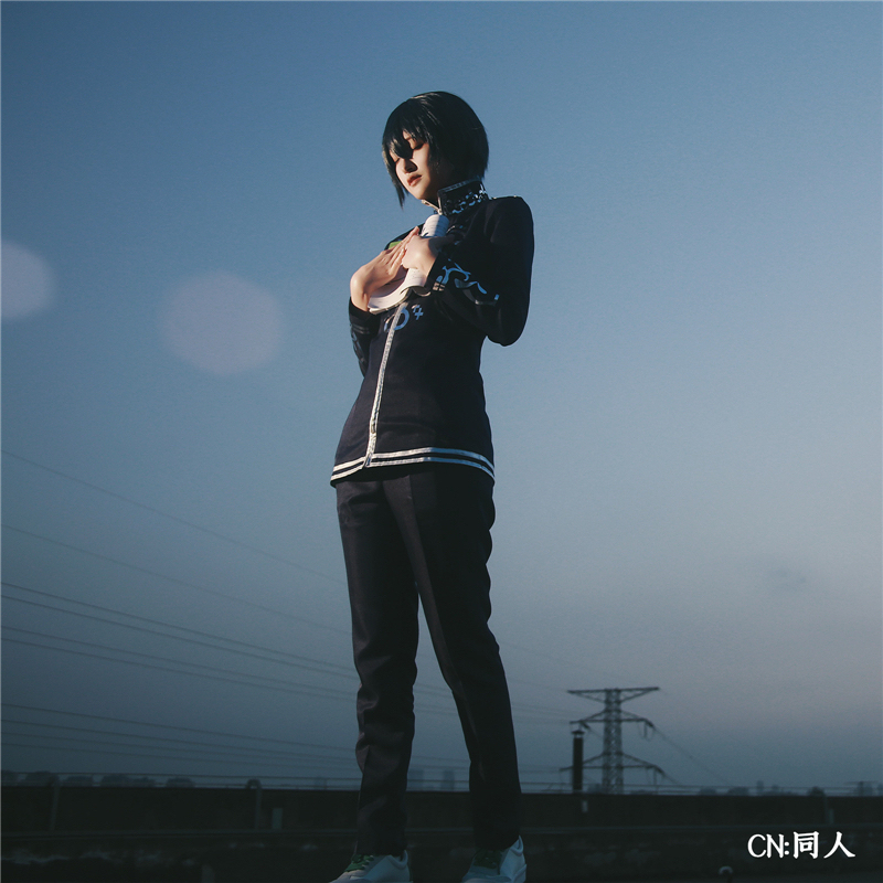 Real-Life Photos of Jack Jeanne in Full Uniform, Rikka Kihara, Shizuo Kagehiko, and Goro Kagehiko Cosplay Costumes