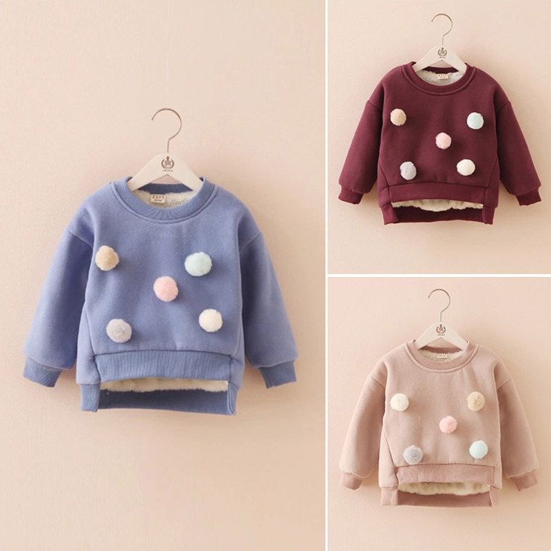 Week Greatly Children Dress Winter Girl Blouses Garnter Thickened Cotton T Han Leisure cover Jersey Boy Clothing