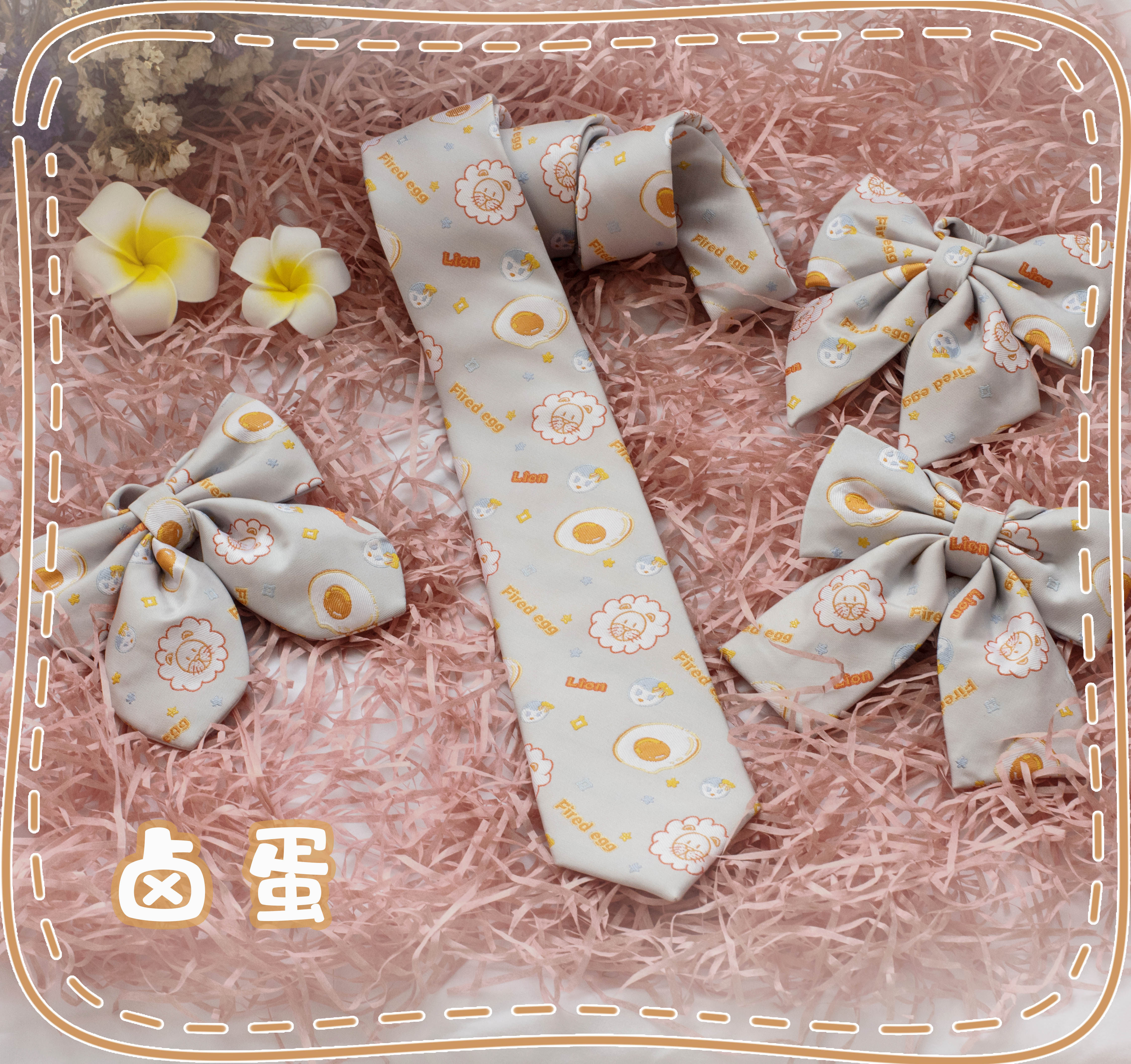 (sister's home) Halogen Egg Original Design handmade tie shirt 100 hitch a little thing series female JK
