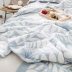 Nordic Tencel chăn gạc khăn mềm Khăn Blanket cài đặt mô hình phòng trang trí chăn mền giải trí - Ném / Chăn chăn lông lạc đà Ném / Chăn