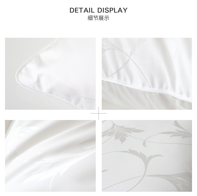 Thêm tình yêu nhà dệt lụa đôi gối lụa đơn đôi nhà jacquard gối 2019 mới Athena - Gối gối chống trào ngược cho trẻ sơ sinh