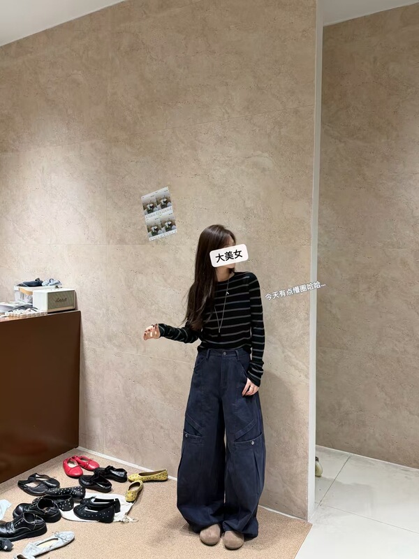 Korean Dongdaemun 2026 Autumn/Winter Stylish High-Waisted Slimming Versatile Workwear Loose Casual Pants for Women Korean Dongdaemun 2026 Autumn/Winter Stylish High-Waisted Slimming Versatile Workwear Loose Casual Pants for Women