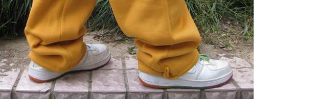 Mùa thu và mùa đông mới Quần Wei hip-hop đường phố quần nhảy thêm lớn cộng với quần nhung dày thể thao quần âu chất béo quần nam quần thể thao