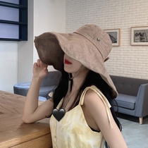 Korean version 100 lap net red fisherman hat woman linen sun hat sunscreen sunscreen sunhat sunhat out of the tide