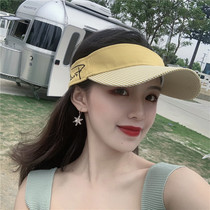 Female Summer Net Red Air Top Sunscreen Sunscreen Hat Han Tide 100 hitch a little fresher and a little fresher face out for a duck tongue cap