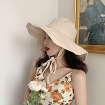Cap children Summer Korean version sunscreen sunscreen hat large eatery fishermans hat day series 100 lap art sun out of the tide basin hat
