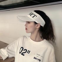 Air Top Hat Children Summer Casual Korean Version 100 Hitch A Sweet Alphabet Alphabet Baseball Cap Duck Tongue Cap Tide Outdoor Sun Hat