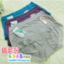 Sáu túi quần đáng giá hot 俏 (Qian Nie) quần mẹ bằng sợi tre cỡ lớn quan lot nu dang dui