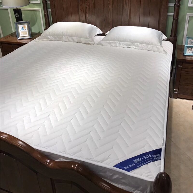 Water washable machine washable pure cotton clip cotton bed hat full cotton mattress protective sleeve sub anti dirty 1 5 m 1 8 m bed protection cushion