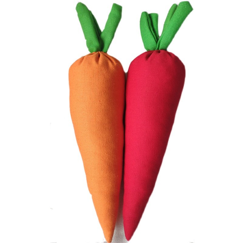 Children's carrot fabric toys kindergarten handmade DIY baby homemade sandbag boys and girls