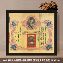 05 The Old Stock Objects of China Bank of China Minjuku Guest House House Zen Tea Room Sichuan Xiangvegetable Museum Decorative Painting