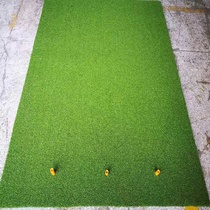 Golf strike mat in-room practice equipment golf carpet folding rod mat training strike exercise mat