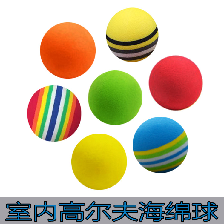 Bóng golf trong nhà bóng eva bọt mềm găng tay nam chống nắng