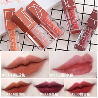 Son bóng dạng lỏng Lip glaze set mờ mờ nhung son bóng Son bóng không bóng giữ ẩm lâu bền châu Âu và Mỹ 	son bóng romand màu nào đẹp nhất
