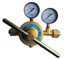 YQDG-224 nitrogen pipeline pressure reducer point valve box large flow copper pressure gauge high pressure all copper digital pressure gauge