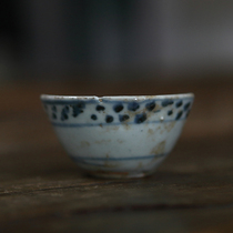 Late Ming Dynasty Qing Dynasty early china cup of old porcelain specimen of antique china