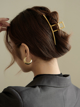 South Korea ins temperament exquisite hairpin 2022 headgear metal hairpin back head catch clip ball hair accessories female