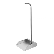 Hand-customized extra thick one-piece 304 stainless steel dustpan garbage shovel outdoor dustpan courtyard thickened and durable dustpan