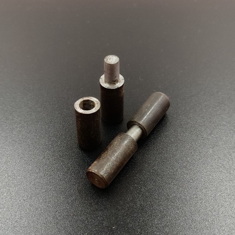 Welding hinge small iron door shaft hinge cabinet door shaft welding hinge 8 10 12 14 16 20