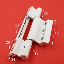 Plastic steel hinge broken bridge aluminum door and window hinge plastic steel hinge hinge 57 extended hinge plastic steel accessories