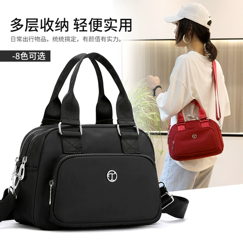 Портативная сумка через плечо, вместительная и большая водонепроницаемая сумка на одно плечо для отдыха, коллекция 2021, ткань оксфорд