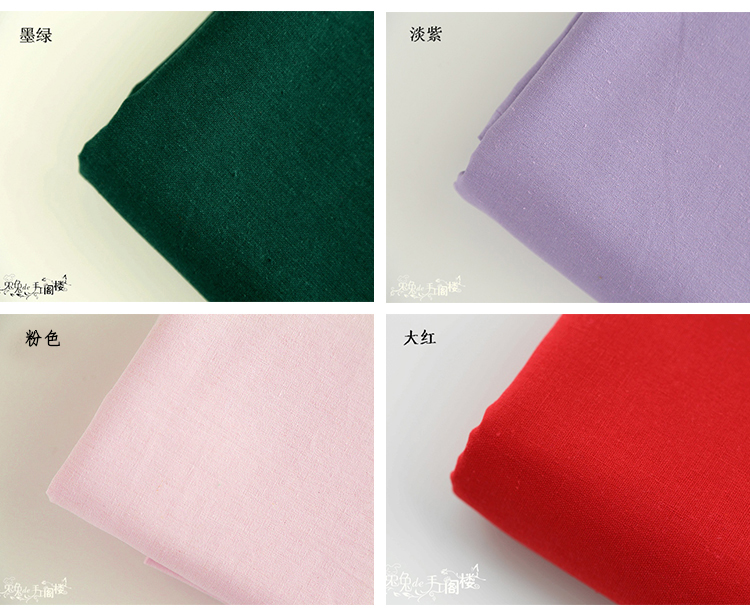 Chất liệu vải cotton trơn vải lanh vải sofa cũ thô vải lanh khăn trải bàn handmade vải tự làm màu đầu đồng bằng vải borip