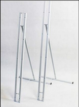 Square tube H-type KT board portrait display board humanoid stand-up frame support stand advertising display stand