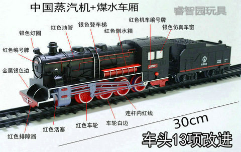 American Classic GP40 Internal Combustion Engine Train Simulation Electric Track Model Children's Toys Boy Scene Gift Display