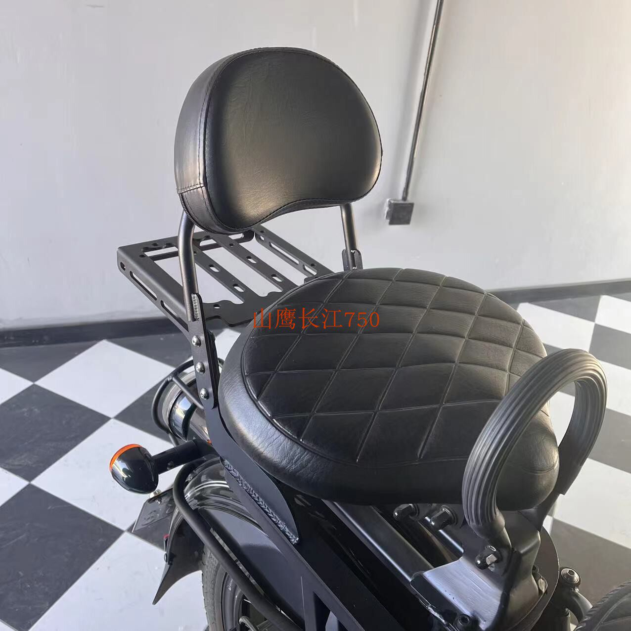 New changjiang 750 sidecar rear seat shelf & 650b cj700b-a side three ...