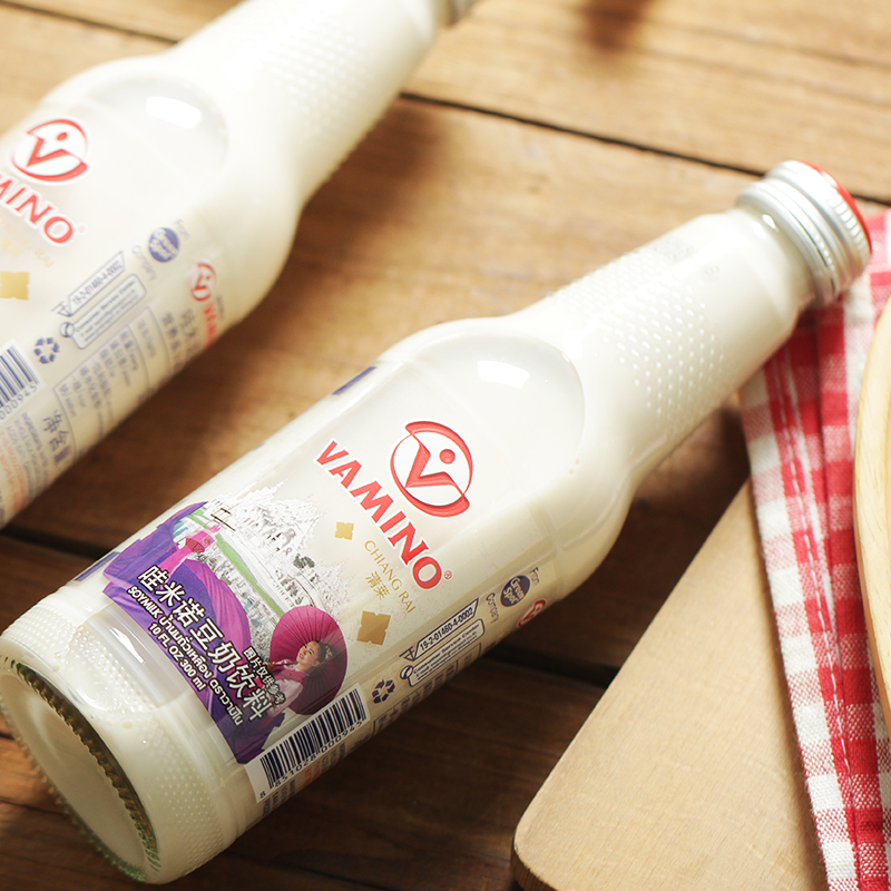 Thai imported drinks Vamino woomineau Milk Soy Milk Raw Taste Children Nutritious Breakfast Milk 300ml