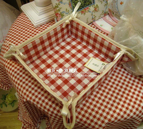 Multi-color entry of the storage box storage box in the Tanyuan home cloth art containing box