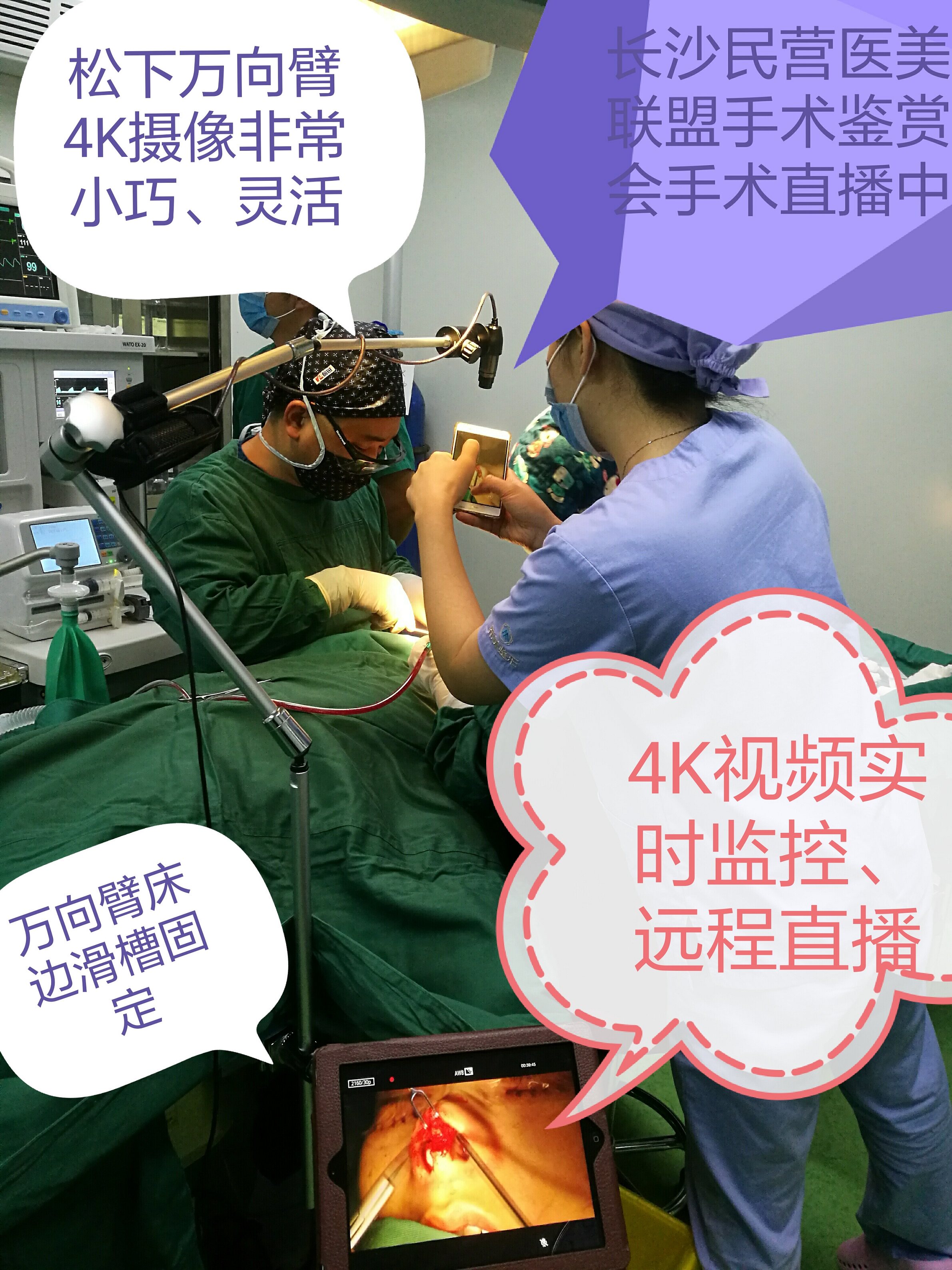 Surgical Camera System 4K Small Surgery Wild Corner Professional Manual Focusing-Panasonic Panasonic HX-A500GK