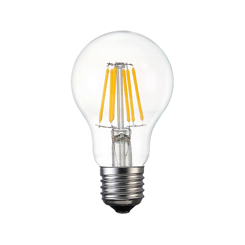 Edison led bulb E27 large screw mouth retro antique tungsten filament lamp eye warm light energy saving A60 4W 6W 8W-Taobao