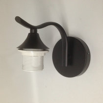 Wall lamp lamp accessories lamp arm elbow pipe wall lamp ARM hardware for E27 lamp holder crystal cover