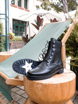 Come in Double Good Boots @ Soup Soup 2004 Imported Tire Leather Inglém Wind Strap One Foot Set Martin Boots Chelsea Short Boots