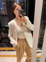 Pure cashmere vest vest vest female @ soup 2004 soft and comfortable simple versatile classic two-color v-neck thin top