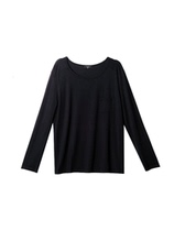 Long sleeve T-shirt female 2022 spring new model very recommended soup 2004 lazy skinny round neck cotton bottoming top