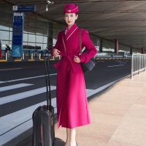 Southern Airlines uniform Spring and Autumn suit coat woman 2022 new wear with senior sense long windshirt