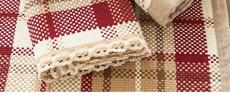 Sofa Mỹ đệm bốn mùa đệm sofa đệm vải lanh khăn bông phổ quát sofa bìa sofa bao gồm đầy đủ khăn - Ghế đệm / đệm Sofa